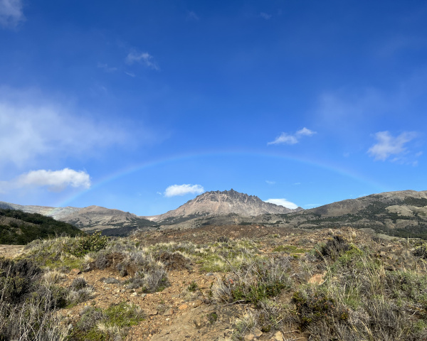 Rainbow in Chile